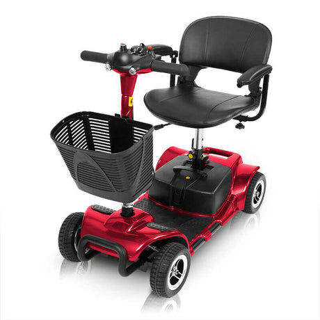 Vive Mobility 4 Wheel Mobility Scooter - Electric Powered with Seat for Seniors
